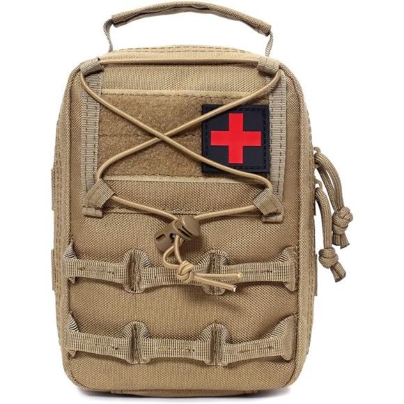 Medical Molle Pouch, Admin Tactical Pouch, EDC Pouch, Include U.S.A Flag Patch - Picture 2 of 3